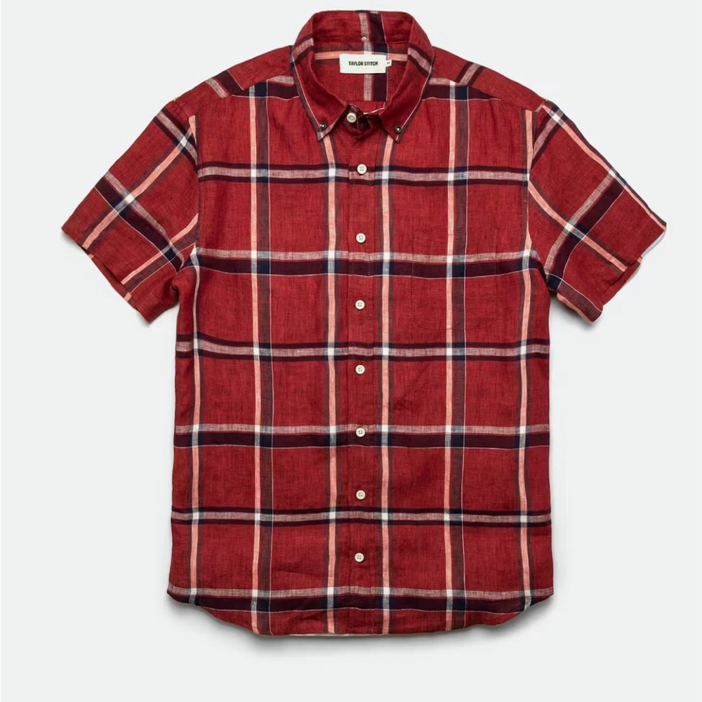 Taylor Stitch SS Jack Plaid Men's Shirt